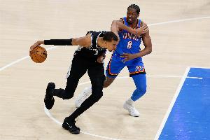 NBA彩经：雷霆主场小胜马刺扳平比分配图
