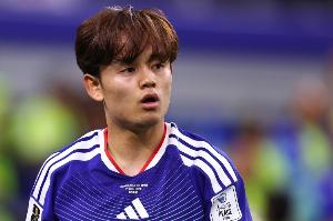 日媒:久保建英可能伤缺数周,日本预计将以25人迎战突尼斯配图